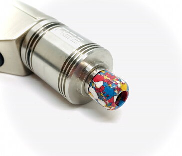 ベイプ レジン マーブル ショート ドリップチップ 510径 Drip Tip ドリップチップ ドリチ VAPE 電子タバコ マウスピース