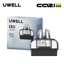 【 限定ポイント10倍!】Uwell COZI Replacement Pod Cartridge 6ml ユーウェル COZI ポッドカートリッジ 交換用ポッ...