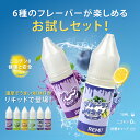 【発売記念セール——お試しセット】REMIT E-Liquid Vape リキッド 10ml 6本セット 電子タバコ ベイプ リキッド タール ニコチン0 ジョーインリキッド 最新 ニコチン0 タール0