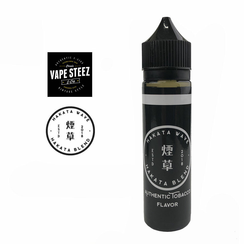 HAKATA WAVE Authentic Tobacco 60ml v[ebNΉ e VAPE STEEZ xCv ^oR vape E-LIQUID