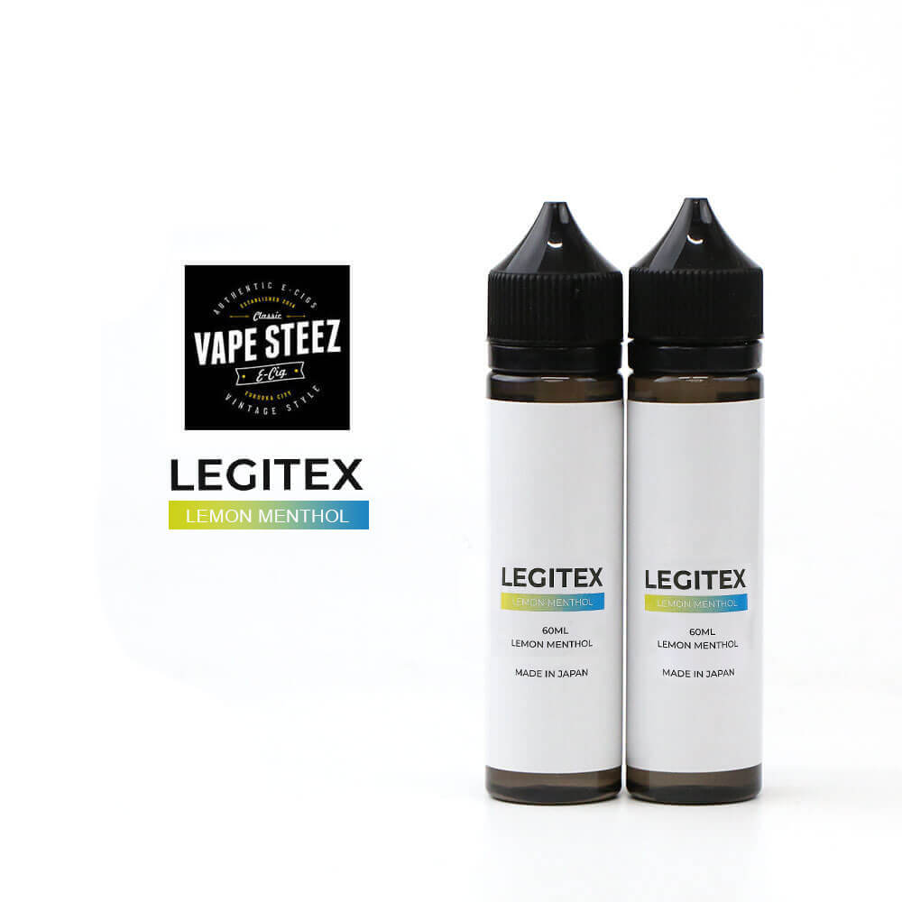 LEGITEX/レジテックス LEMON MENTHOL&#160; LEGITEX/レジテックス LEMON MENTHOL 国産 電子タバコ リキッド は電子タバコを安価に楽しんでもらおうと商品開発されたニコチンゼロ・タールゼロのVAPEリキッドです。 スッとした清涼感が心地よいLEGITEX MENTHOLに、レモンの香りを加えた「LEMON MENTHOL」が加わりました。 喉を通り抜ける爽やかさと、レモンの甘さを感じてください。 一般的なリキッドタイプの電子タバコ/VAPE、Mybluなど幅広くご使用いただけます。 ▼安心安全の国産リキッド厳選された材料のみを使用しているので、安心してご使用いただけます。第三者機関による厳重な検査を受けており、有害物質は一切検出されていません。▼内容成分プロピレングリコール、植物性グリセリン 、香料、ニコチン0mg、タール0mg【詳細種別】国産リキッド 電子タバコ 電子たばこ 電子煙草 joyetech VAPE VAPEリキッド BAPE BAPE BAPE使い捨て BAPE りきっどや monsta vape xtal zq eleaf istick pico caliburn uwell koko カリバーン hakata wave ハカタウェーブ PG VG justfog fog1 vaporesso renova zero vapor hut vct ripe vapes電子タバコ（VAPE）につきまして▼こんなメリットがありますニコチン・タールの健康被害を気にせず吸え、たばこに比べコストパフォーマンスも良いのでたばこ代の節約になります。タバコと同じかそれ以上の量の煙がしっかり出ますので、食後やイライラした時など吸いたいときにしっかり満足感を得ることができます。タバコ型の商品であれば職場でのタバコ休憩、オフィスの喫煙所や居酒屋などのお店の中でも違和感なく吸う事ができます。火を使わないので寝室やベッドでも安心して吸えます。ニコチン・タールゼロのため煙草特有のいやなニオイがつきません。屋内、家の中、車の中など臭いをつけたくない場所におすすめです。配偶者やお子様、友人、兄弟など、また、職場の同僚や上司や部下や取引先などお仕事の関係の方に、嫌煙家の方、非喫煙者の方がいらっしゃる場合があると思います。タバコを吸わない方からこの匂いなら平気と言われたというお声も多く頂いています。食事中の店内、部屋の中や車内など、共有スペースで遠慮して吸えないという方もぜひお試しください。▼ギフトにもおすすめ！男性向けのメンズギフトとしても、女性向けのレディースギフトとしても喫煙者の方に喜んでいただけます。当店で扱いのあるニコチン・タールなしの電子タバコは煙草代わりに吸うことで健康な生活に近づけるので、大切な方へのプレゼントにぴったり。操作が複雑な電子タバコも多いですが、当商品は簡単操作でお年寄りや機械が苦手な方でも扱えます。【種別】電子タバコ 電子たばこ 電子煙草 電子パイプ 電子パイポ Eシガレット イーシガレット e-cigarette エレクトリックシガレット ニコチンなし タールなし vape bape ベープ タバコベープ たばこベープ 煙草ベープ ベイプ タバコベイプ たばこベイプ 煙草ベイプ 禁煙タバコ 禁煙たばこ 禁煙煙草 禁煙パイプ 禁煙パイポ 減煙タバコ 減煙たばこ 減煙煙草 減煙パイプ 減煙パイポ 節煙タバコ 節煙たばこ 節煙煙草 節煙パイプ 節煙パイポ 禁煙グッズ 禁煙用品 禁煙対策 減煙グッズ 減煙用品 節煙グッズ 節煙用品 水蒸気タバコ 水蒸気たばこ 水蒸気煙草 水蒸気VAPE 水蒸気ベープ 水蒸気ベイプ 水蒸気BAPE 水蒸気 蒸気タバコ 蒸気たばこ 蒸気煙草 蒸気VAPE 蒸気ベープ 蒸気ベイプ 蒸気BAPE 蒸気 フレーバーミスト フレーバー ミスト とも呼ばれます。当店のご紹介▼お店紹介電子タバコ専門店VAPE STEEZは楽天市場でネット通販を行っているネットショッピングサイトです。2016年に楽天市場に出店しており、電子タバコの専門ショップとして長きにわたり電子タバコを販売してきました。初めて電子タバコを使われる初心者の方向けの入門機から、ランキング上位の人気機種まで幅広く取り揃えており、かっこいい/かわいい/おしゃれ/シンプル/シック/クール等のテイストの他、細さ太さ形状色味金額も多岐に及んでいます。スーパーSALEなどイベント時には半額等激安価格で購入のチャンスがあるほか、不定期で割引やクーポンやポイント倍掛けなどのサービスもございます。お得な情報は当店メルマガや商品ページのお気に入りボタンにご登録ください。▼配送についてこの商品は【送料無料】※メール便でのお届けになります。 【関連キーワード】 電子たばこ リキッド まとめ買いがお得 E=LIQUID ベイプ ジュース フレーバーリキッド 風味 メンソール MOD 禁煙グッズ 禁煙 即日発送 安全安心 KAMIKAZE BI-SO KOIKOI OOZEN VGOD feellifeLEGITEX/レジテックスはプロの調香師が制作、監修した、 超特大サイズの国産リキッドです。加熱式たばこのカートリッジの補充用にも対応しております。 大容量リキッドのラインナップにメンソールが登場しました。 添加用のCOOLING SOLUTIONとは異なり、単体で喫煙可能。 すっきりとした爽快感をお楽しみください。 【フレーバー】LEMON MENTHOL 【容量】120ml = 60ml x 2本 【原材料】植物性グリセリン・プロピレングリコール 【VG:PG比率】70:30 【安心・安全で高品質なリキッド】 LEGITEXのリキッドはこだわりぬいた厳選された原料のみを使用。 食品添加物のみを使用しているので、安心・安全にご使用いただけます。 日本食品分析センター検査済み、ニコチンなどの有害物質は一切含みません。 【コスパ重視】 紙巻きたばこに換算するとなんと60箱分！ コストパフォーマンス重視の方にも最適です。 ※一般的にリキッド0.1mlで紙巻きタバコ1本分といわれます。