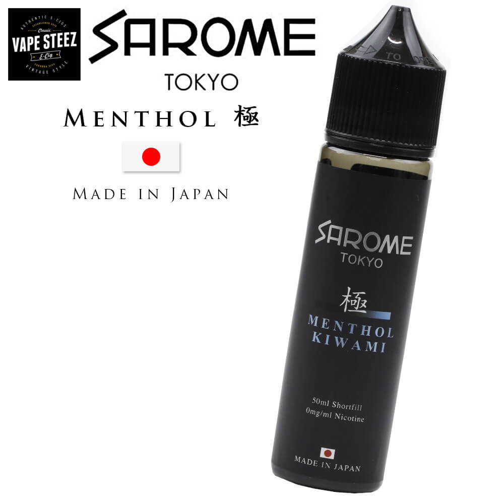 SAROME TOKYO MENTHOL 極 （ メンソール 極 ）50ml 国産 vape e-liquid サロメ VAPE-1 VAPE-2