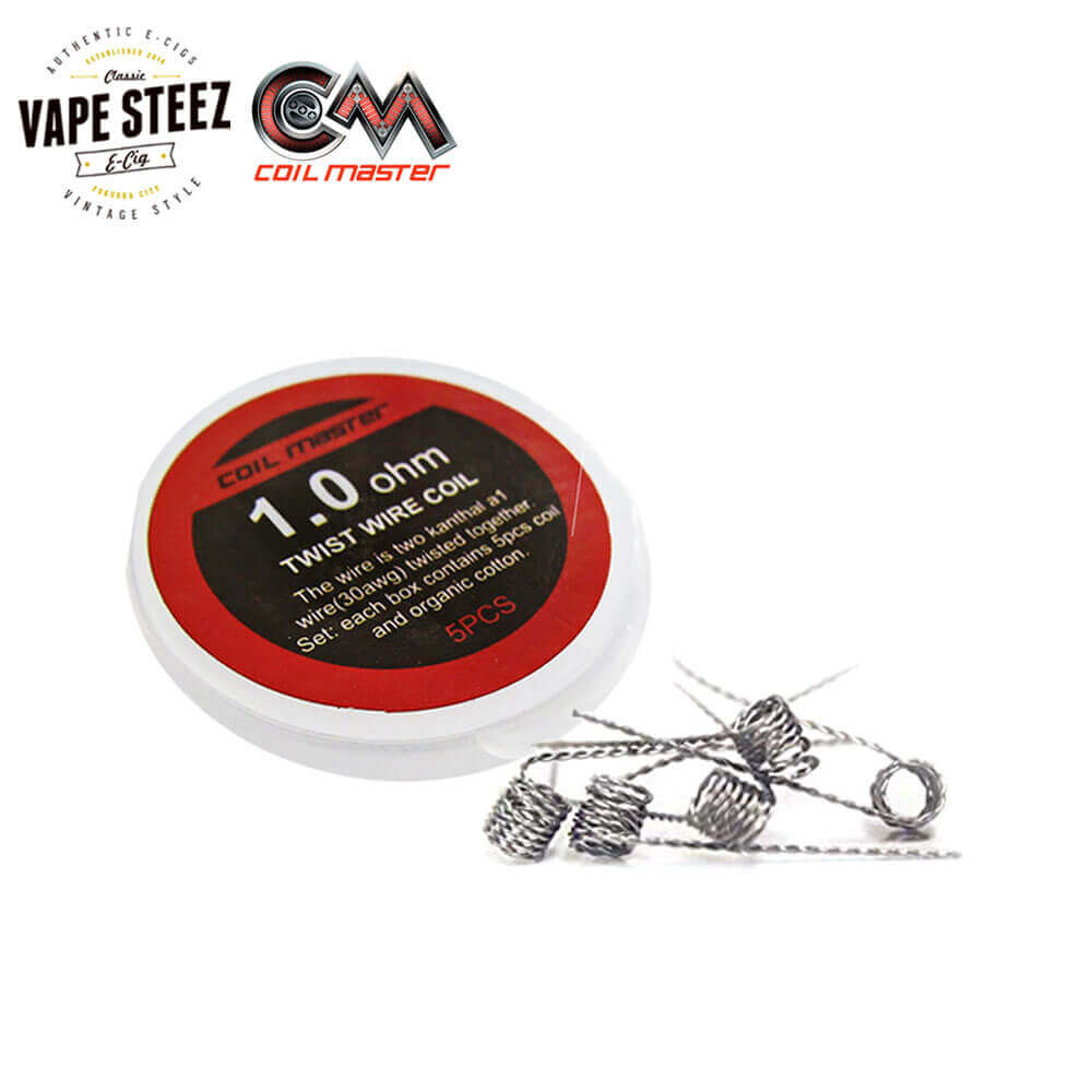 COILMASTER Premium Pre-Build Twist Coil NvgRC e5 RC}X^[ vrh cCXgRC dq^oR p[c