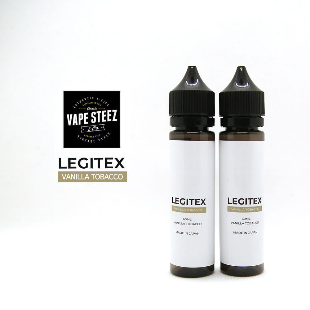 LEGITEX VANILLA TOBACCO 国産 電子タバコ リキッド LEGITEX VANILLA TOBACCO 大容量 120ml VAPE 60ml x 2 E-LIQUID