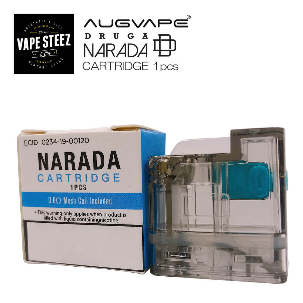 AUGVAPE DRUGA NARADA 交換用カートリッジ AUGVAPE DRUGA NARADA 交換用カートリッジです。 ・カートリッジ容量；2ml