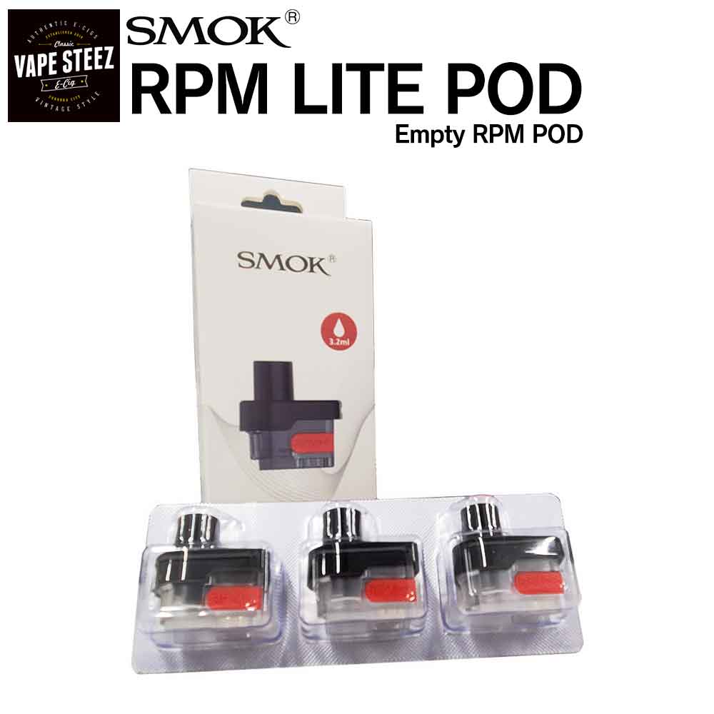 SMOK RPM LITE Empty RPM POD 3PCS 3.2ml p[c dq^oR VAPE XyAPOD