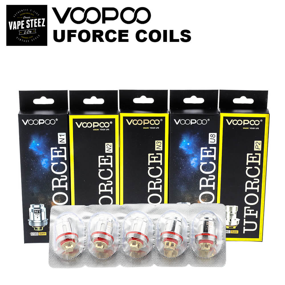 VOOPOO UFORCE SERIES 専用 交換コイル N1 N2 N3 U4 U8 P2 U2 Replacement Coils 電子タバコ