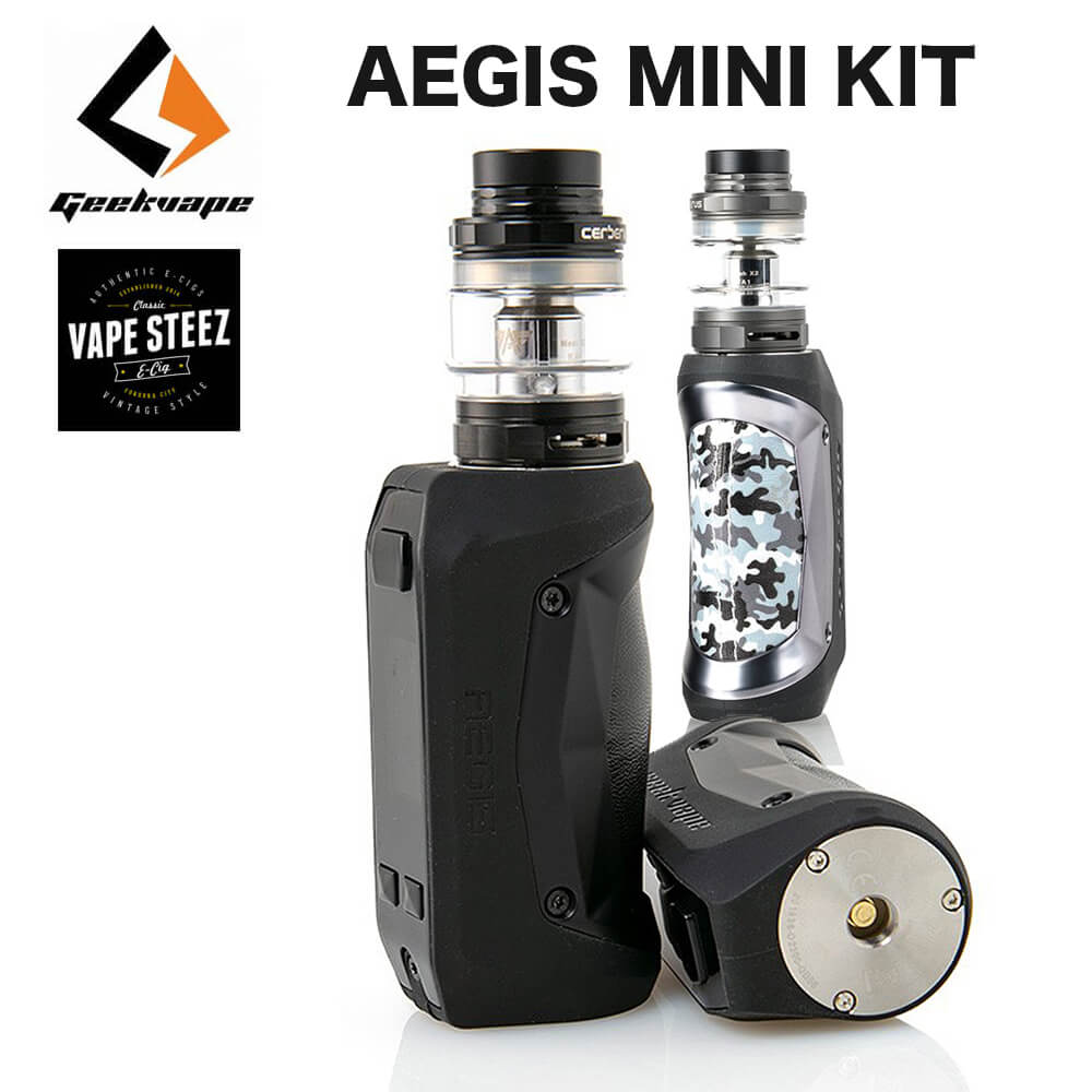 aegis mini kit 1 - 【レビュー】Geep vape AEGIS MINI RDA KIT、こんなMODがあったの！？今更だけど早く教えてよ！！バッテリー内蔵、耐衝撃、防水防塵！！味も良くっておまけにコンパクトなギークベイプのVAPE完成形スターターキット！！