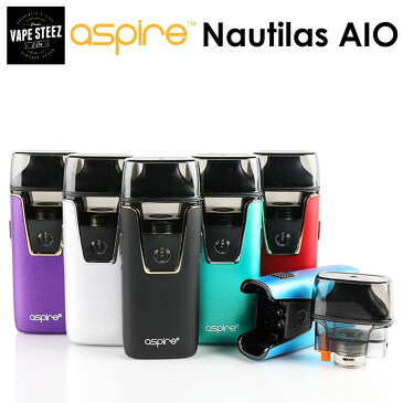 電子タバコ スターターキット Aspire Nautilus AIO アスパイア ノーチラス コイル オールインワン vape pod