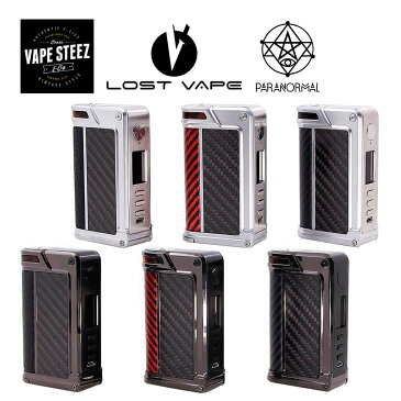 電子vape Lost Vape Paranormal MOD リキッド式 DNA250Cチップセット 温度制御モード VAPE BOXタイプ