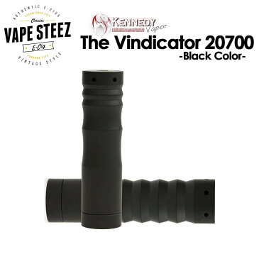 kennedy Vapor The Vindicator 20700 MOD Black Coated Edition【 電子タバコ 】【 メカニカル 】【 VAPE 】【Black】