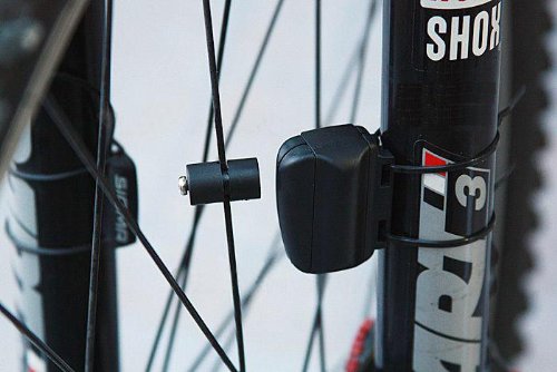 自転車用 防水 ワイヤレスサイクルコンピューター 距離 速度 時間[定形外郵便、送料無料、代引不可] 3