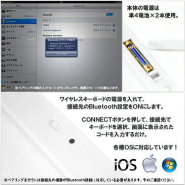 Libra LBR-BTK1(Blutoothキーボード・iPhoneにもiPadにもPS3にも対応） ［エレクトロニクス］[ゆうパケット発送、送料無料、代引不可]