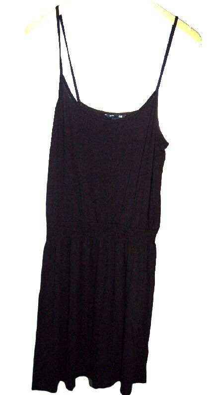 [中古品]H&M レディース キャミソール Mサイズ ブラック[掘出物][ファッション]【中古】[定形外郵便、送料無料、代引不可]