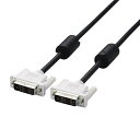 ディスプレイケーブル DVI-D シングルリンク ブラック 1.6m[ケーブル類]【中古】[ゆうパケット発送、送料無料、代引不可]