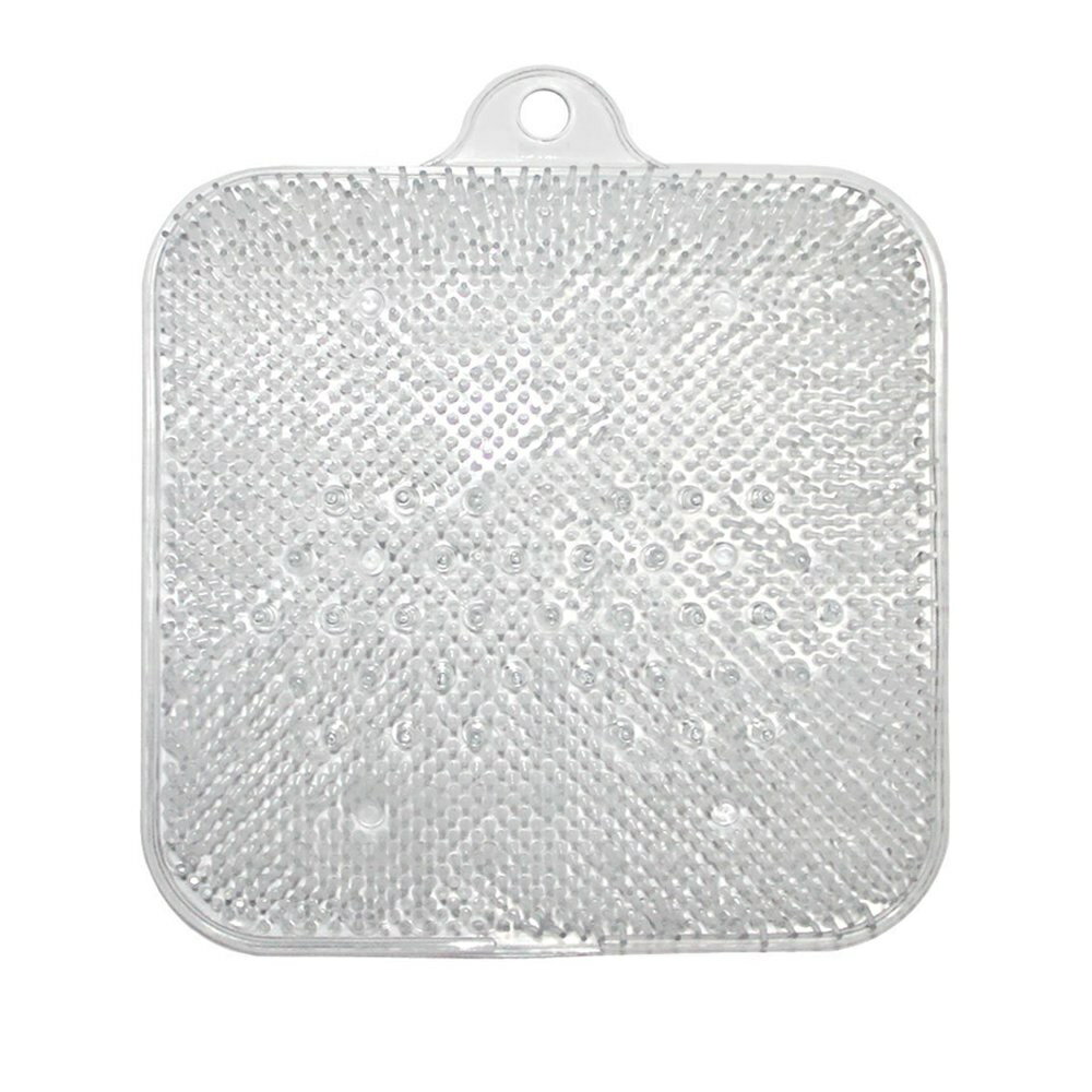 足洗い用 バスマット フットバスマット 足裏刺激 足洗いマット (ホワイト)[送料無料(一部地域を除く)]