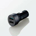 GR J[`[W[ ԍڏ[d } y iPhone & android & IQOSΉz USB|[g~2 Quick Charge 3.0 + 2.4A o d ubN EC-DC02BK[`OXցAAs]