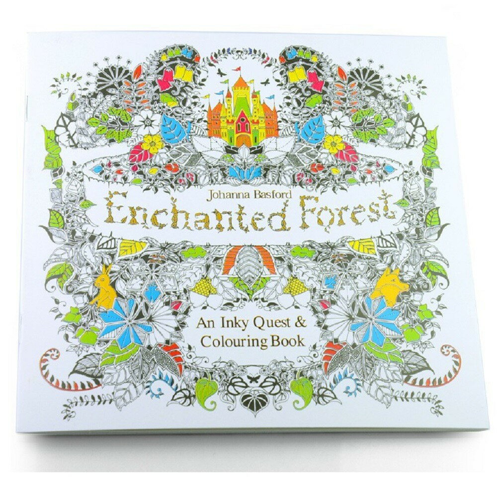 塗り絵　Enchanted Forest 商　品　説　明 「大人の塗り絵」はストレス解消や自律神経を整える効果が注目されています。 絵を見て配色を考え、塗ることに集中することで脳が活性化されストレスから開放されると考えられています。 商　品　仕　様 ページ数 24P(24絵柄) 本体サイズ 18.5×18.5cm 保　証　に　つ　い　て この商品には、メーカー保証がございません。 初期不良品の場合のみ、商品到着から1週間以内であれば弊社で対応いたしますので、ご連絡ください。 注　意　事　項 ●こちらの商品は、新品です。 ●モニター環境により、実際のカラーと異なって見える場合がございます。　 【あす楽配送の注意事項】(1) 配達希望日、配達時刻の指定はできません。（ご購入手続き時の「お届け日時」は必ず「あす楽」を選択して下さい。）(2) 締め切り時刻迄に決済が完了した注文が当日発送、翌日お届けとなります。(3) 店舗休業日のご注文は翌営業日の発送となります。(4) 配送方法がゆうパックの場合のみ、あす楽を適用できます。(5) あす楽対象外の商品との同梱はあす楽の適用外となります。(6) あす楽を選択された場合は、あす楽利用条件を必ず確認して下さい。※商品の発送は「ゆうパック優先配送」又は「定形外郵便」を選択できます。★配送方法に「定形外郵便」を選択した場合は運送便の都合上、化粧箱を外して簡易包装で発送する場合がございます。プレゼント用にご購入される場合はご注意願います。＜定形外郵便に関する注意事項＞ 　　・ 定形外郵便に関しては基本的にポストに投函する為、 配達時に何らかのトラブル等が有り、万一、購入された商品が配送事故・紛失・破損等によりお手元に届かない場合でも弊社は責任を負いかねますので予めご了承下さい。（配送中の事故等は、免責とさせて頂きます。） 　　・ 定形外郵便に関しては代金引換払い及び時間指定サービスはご利用頂けません。 　　・ 通常便と比べると到着までに時間がかかります。 　　・ 伝票番号による荷物の追跡を行うことはできません。★配送方法に「ゆうパック優先配送」を選択した場合は送付先が北海道、沖縄、離島の場合は注文金額により以下の送料が必要です。・北海道の場合、注文金額が3,980円未満は880円、3,980円以上は送料無料です。・沖縄、離島の場合、注文金額が9,800円未満は880円、9,800円以上は送料無料です。