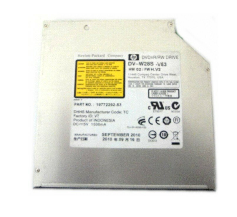 [中古品]HP DVDマルチドライブ DV-W28S-V53 ベゼル無し[ゆうパケット発送、送料無料 ...