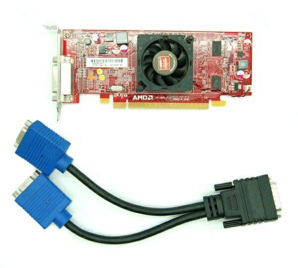 [中古品]AMD Radeon HD8350 グラフィックカードセット 本体+ケーブル [ゆうパケット発送 送料無料 代引不可]