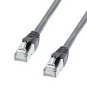 【優先配送との同梱不可】LINDY クロム仕様 Cat6 SFTP パッチ PiMF ネットワークケーブル 《1m》 (型番:47212)[ゆうパケット発送、送...