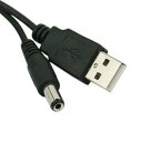 USB to DC5.5 電源コード　1m ブラック 商　品　説　明 USB ACアダプターやパソコンのUSBポートから電源を取り出し供給するためのケーブルです。 ※本ケーブルを使用する際には「電源のDC出力と、接続する電子機器のDC入力が同一か」を必ず確認してください。 異なる電圧仕様の電源と機器を本ケーブルで繋いだことによるトラブル対応はいたしかねます。 商　品　仕　様 カラー ブラック ケーブル長 1m DCジャック 外径5.5mm/内径2.1mm&nbsp; 保　証　に　つ　い　て この商品には、メーカー保証がございません。 初期不良品の場合のみ、商品到着から1週間以内であれば弊社で対応いたしますので、ご連絡ください。 注　意　事　項 ●こちらの商品は、新品です。 ●モニター環境により、実際のカラーと異なって見える場合がございます。　 【あす楽配送の注意事項】(1) 配達希望日、配達時刻の指定はできません。（ご購入手続き時の「お届け日時」は必ず「あす楽」を選択して下さい。）(2) 締め切り時刻迄に決済が完了した注文が当日発送、翌日お届けとなります。(3) 店舗休業日のご注文は翌営業日の発送となります。(4) 配送方法がゆうパックの場合のみ、あす楽を適用できます。(5) あす楽対象外の商品との同梱はあす楽の適用外となります。(6) あす楽を選択された場合は、あす楽利用条件を必ず確認して下さい。※商品の発送は「ゆうパック」又は「定形外郵便」を選択できます。★配送方法に「定形外郵便」を選択した場合は運送便の都合上、化粧箱を外して簡易包装で発送する場合がございます。プレゼント用にご購入される場合はご注意願います。＜定形外郵便に関する注意事項＞ 　　・ 定形外郵便に関しては基本的にポストに投函する為、 配達時に何らかのトラブル等が有り、万一、購入された商品が配送事故・紛失・破損等によりお手元に届かない場合でも弊社は責任を負いかねますので予めご了承下さい。（配送中の事故等は、免責とさせて頂きます。） 　　・ 定形外郵便に関しては代金引換払い及び時間指定サービスはご利用頂けません。 　　・ 通常便と比べると到着までに時間がかかります。 　　・ 伝票番号による荷物の追跡を行うことはできません。★配送方法に「ゆうパック」を選択した場合は送付先が北海道、沖縄、離島の場合は注文金額により以下の送料が必要です。・北海道の場合、注文金額が3,980円未満は880円、3,980円以上は送料無料です。・沖縄、離島の場合、注文金額が9,800円未満は880円、9,800円以上は送料無料です。