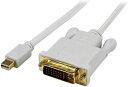 Mini DisplayPort - DVI ANeBuϊP[u 1.8m mDP IX - DVI-D IX 1920x1200 zCg[䂤pPbgAAs]