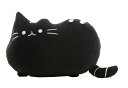 ネコクッション ブラック ふわふわ 猫 クッション ぬいぐるみ 抱き枕[送料無料(一部地域を除く)]
