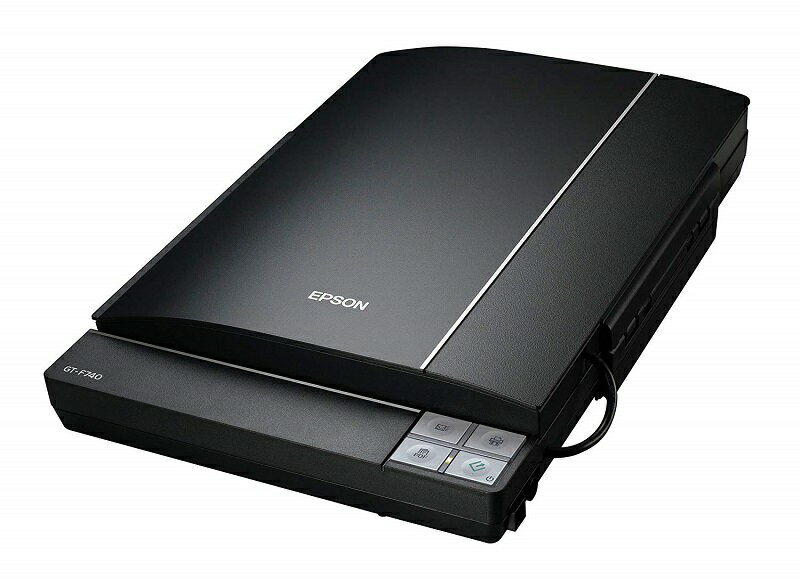 EPSON エプソン Colorio フィルム対応フラットベッドスキャナ 4800dpi GT-F740