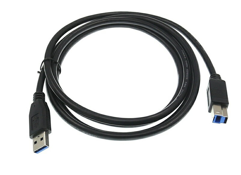 USB3.0ケーブル 《1.8m》 タイプAオス-タイプBオス 定形外郵便 送料無料 代引不可