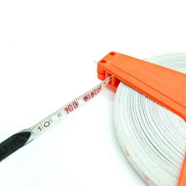 メジャー スケール 《100m》 メートル フィート表示 巻き尺 スケール テープメジャー 測量[送料無料(一部地域を除く)] 2