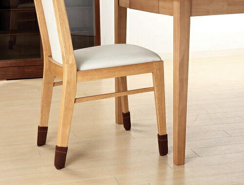 傷つきにくい イス脚カバー 《ブラウン》 椅子脚 保護 AIC-01BR[ゆうパケット発送、送料無料、代引不可] [2]