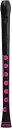 NUVO ヌーボ プラスチック製管楽器 Recorder+ ソプラノリコーダー ジャーマン式 《ブラック/ピンク Black/Pink》 N320RDBPK[送...