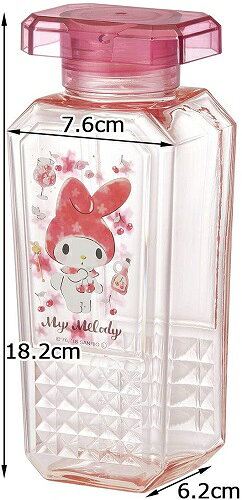 スケーター 香水瓶風 水筒 ウォーターボトル マイメロディ チェリー サンリオ 530ml PDFB5 [定形外郵便、送料無料、代引不可]
