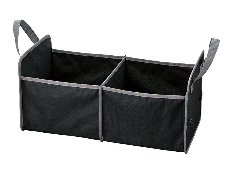 樂天商城 - 車トランク収納 ワイド カーゴ バッグ 折りたたみ 底板つき 55×28.5×26.5cm[在庫処分][送料無料(一部地域を除く)]