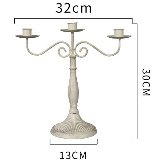 キャンドルスタンド 3本立て アンティーク調 キャンドルホルダー 灯燭台 蝋燭立て ろうそく立て 3285[送料無料(一部地域を除く)] 3