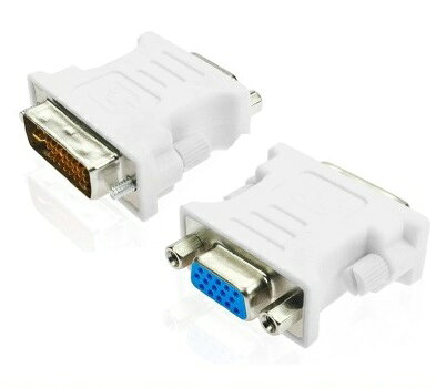 DVI-I(オス) - VGA(メス) 変換アダプタ DVI-I(24+5ピン オス) - VGA( ...