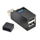 USBハブ 3ポート USB3.0+USB2.0コンボハブ 