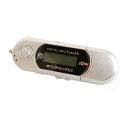 電池式 8GB内蔵 MP3プレーヤー 《シルバー》 USBメモリ機能 デジタルオーディオプレーヤー 音楽再生 録音 小型 軽量 ポータブル[定形外郵便、送料無料...