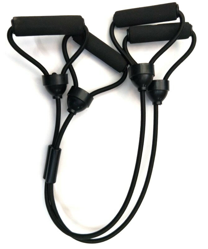 ボディービルディングロープ エクササイズロープ トレーニングチューブ 集中負荷[ダイエット][送料無料(一部地域を除く)]