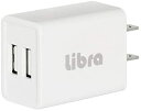 Libra USB-AC[d USB2|[g 2.1A LBR-AD2USB21[`OXցAAs]