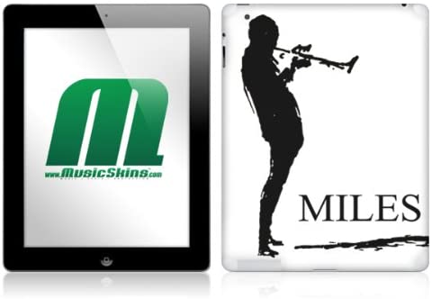 MusicSkins iPad 2 (Wi-Fi/Wi-Fi + 3G) 用液晶保護フィルム Miles Davis - Sketch WhiteMS-MDAV20250[定形外郵便、送料無料、代引不可]