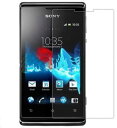 Xperia E dual C1605 専用 指紋防止 気泡が消える液晶保護フィルム 光沢タイプ クリア「522-0018-01」[定形外郵便、送料無料、代引不...
