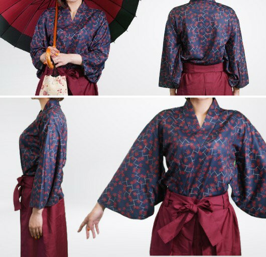CT★☆【優先配送との同梱不可】 女性 浴衣(山帰来) 上衣のみ Sサイズ 着物 和装 衣装 撮影 イベント 仮装 ハロウィン レディース[送料無料(一部地域を除く)]
