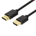 HDMIケーブル 1.5m ブラック 4K対応 金メッキ HDMI2.0ケーブル