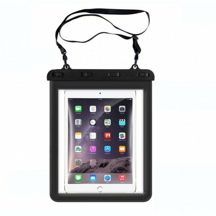 7-10インチ対応 iPad&タブレット 防水ケース ネック