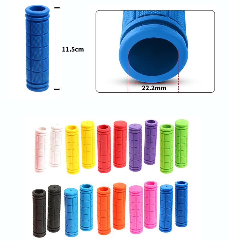 自転車用 グリップカバー 《グリーン》 左右セ...の紹介画像3