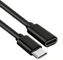 USB Type-C 延長ケーブル 3.1 Gen2 10Gbps 急速充電 3A PD対応 60W 4K-60Hz タイプC[定形外郵便、送料無料、代引不可]