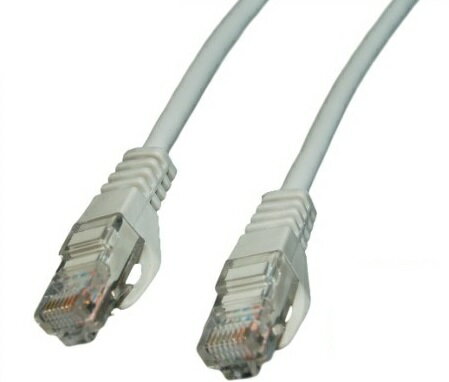 【中古品】LANケーブル 1m ホワイト CAT5e CAT.5e カテゴリ5e[ケーブル類]【中古】[定形外郵便、送料無料、代引不可]