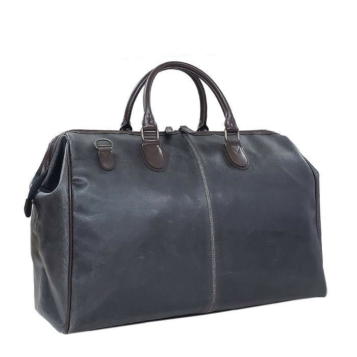 樂天商城 - HR★☆【優先配送との同梱不可】 ボストンバッグ 旅行カバン メンズ レディース 23L 白化合皮 10440-01 黒[送料無料(一部地域を除く)]